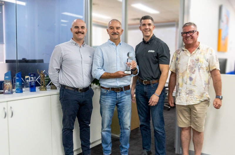 OHD 2025 International Distributor Award Air-Met Scientific