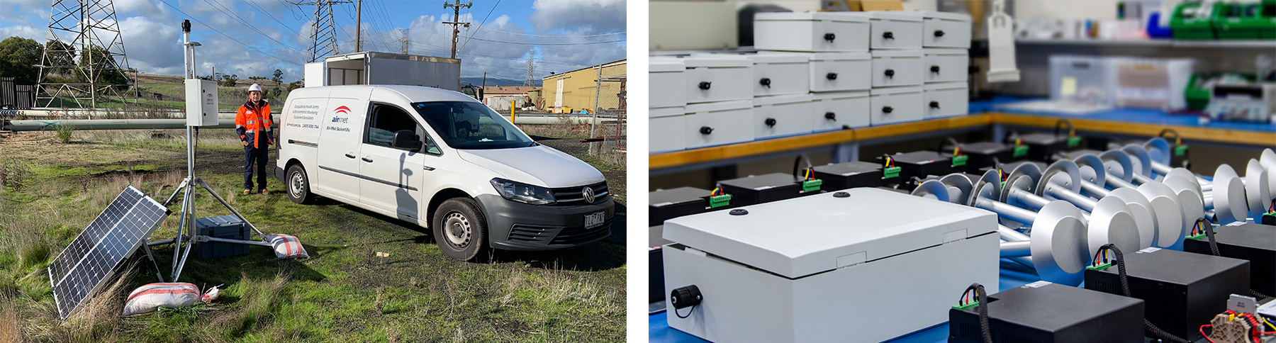 Air-Met Scientific Service Technician On-Site for Equipment Maintenance
