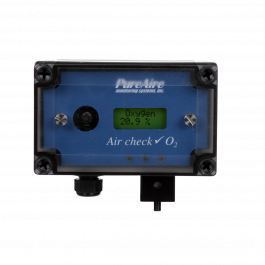 Pureaire O2 Monitor PureAire Oxygen Deficiency Monitor with Sensor | Air-Met Scientific