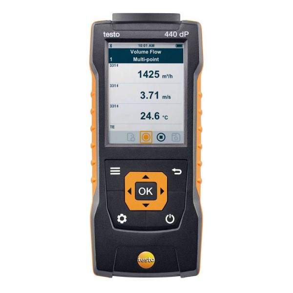Testo 440 Air Velocity and IAQ Measuring Instrument