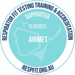 RESP-FIT Supporter Badge - Air-Met Scientific