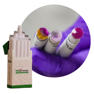 HexCheks Chromium-6 Testing Swabs