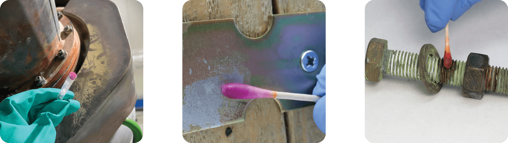 hexavalent chromium-6 on various surfaces