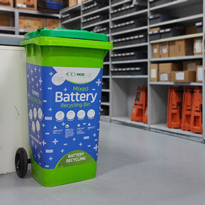 Battery Recycling Bin | Air-Met Scientific