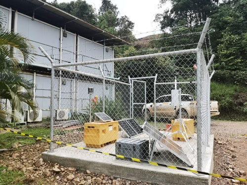 Permanent Station in the Camp 