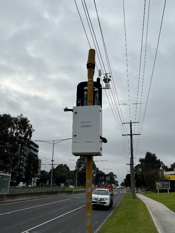 Aeroqual air monitoring stations used for construction projects 