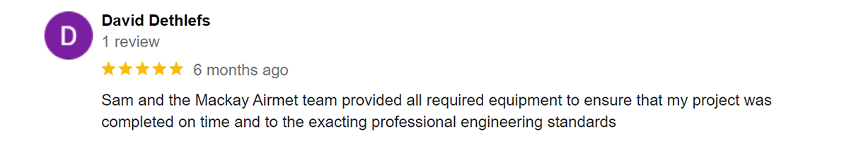 David Dethlefs - google review